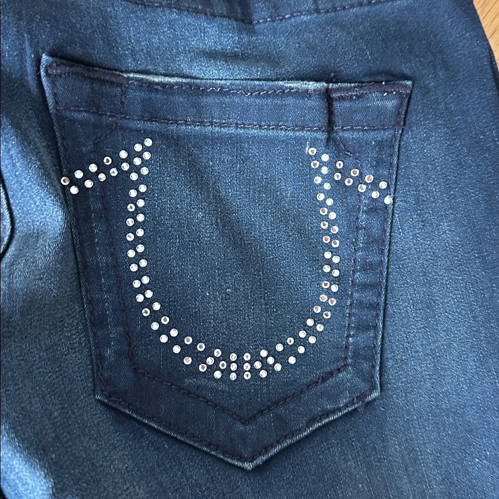 True Religion Dark Blue Skinny Jeans Womens sz 26 NWT Curvy Skinny - Picture 4 of 10